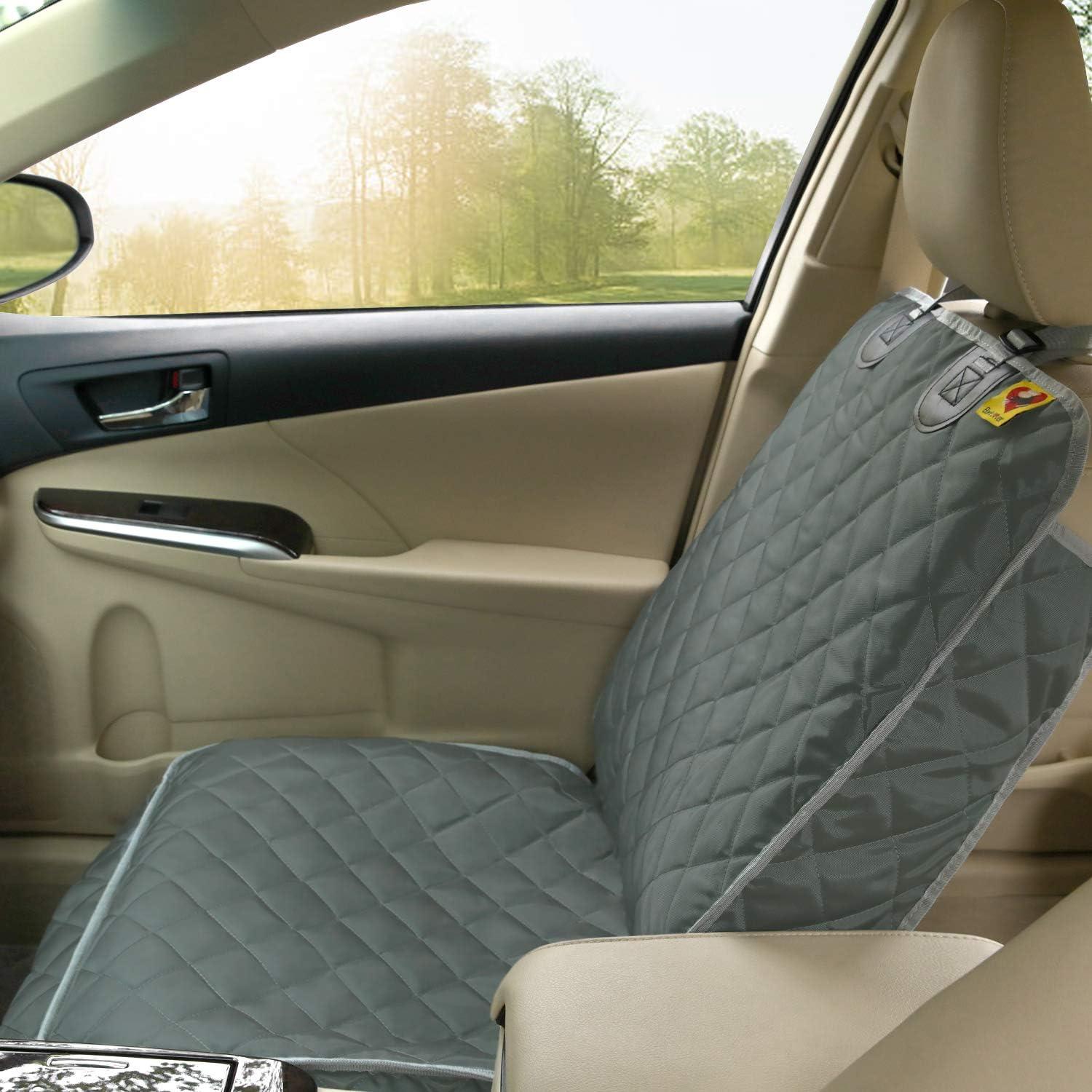 Cubierta de Asiento Delantero Impermeable Bark Lover Gris