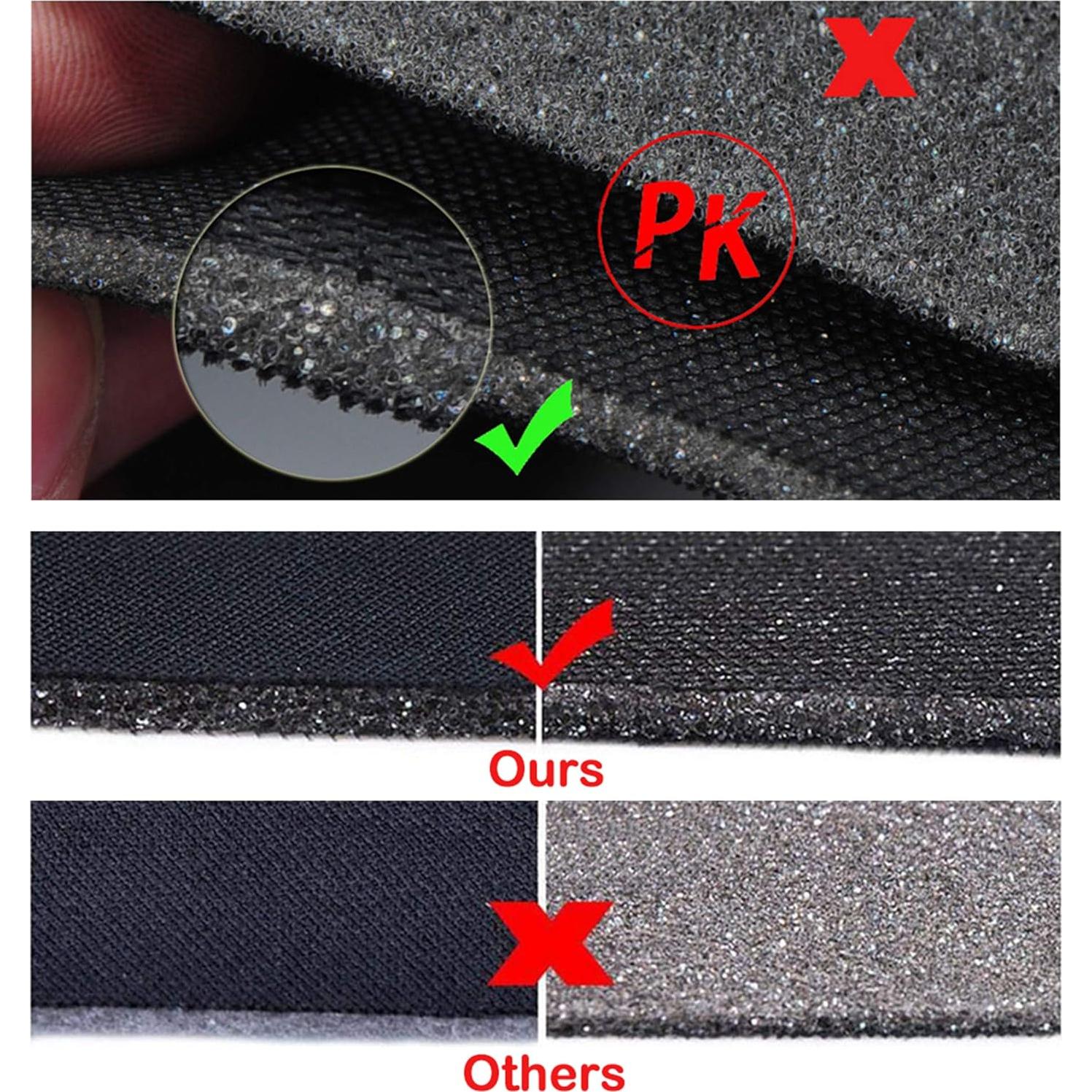 Funda de Asiento Baja Universal uxcell Azul Marino 32x32 cm