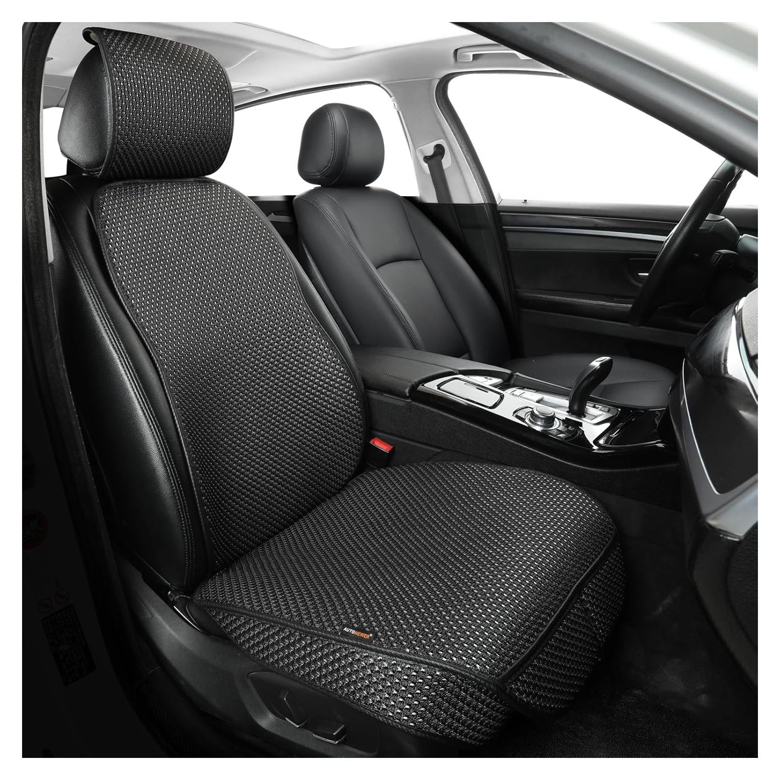 Cubierta de Asiento de Auto Newer, Protector Transpirable Negro