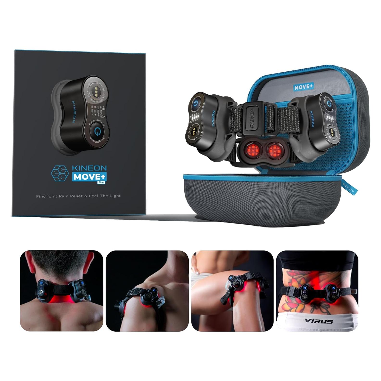 MOVE+ Pro Luz LED Roja - Portátil y Manos Libres - Bienestar