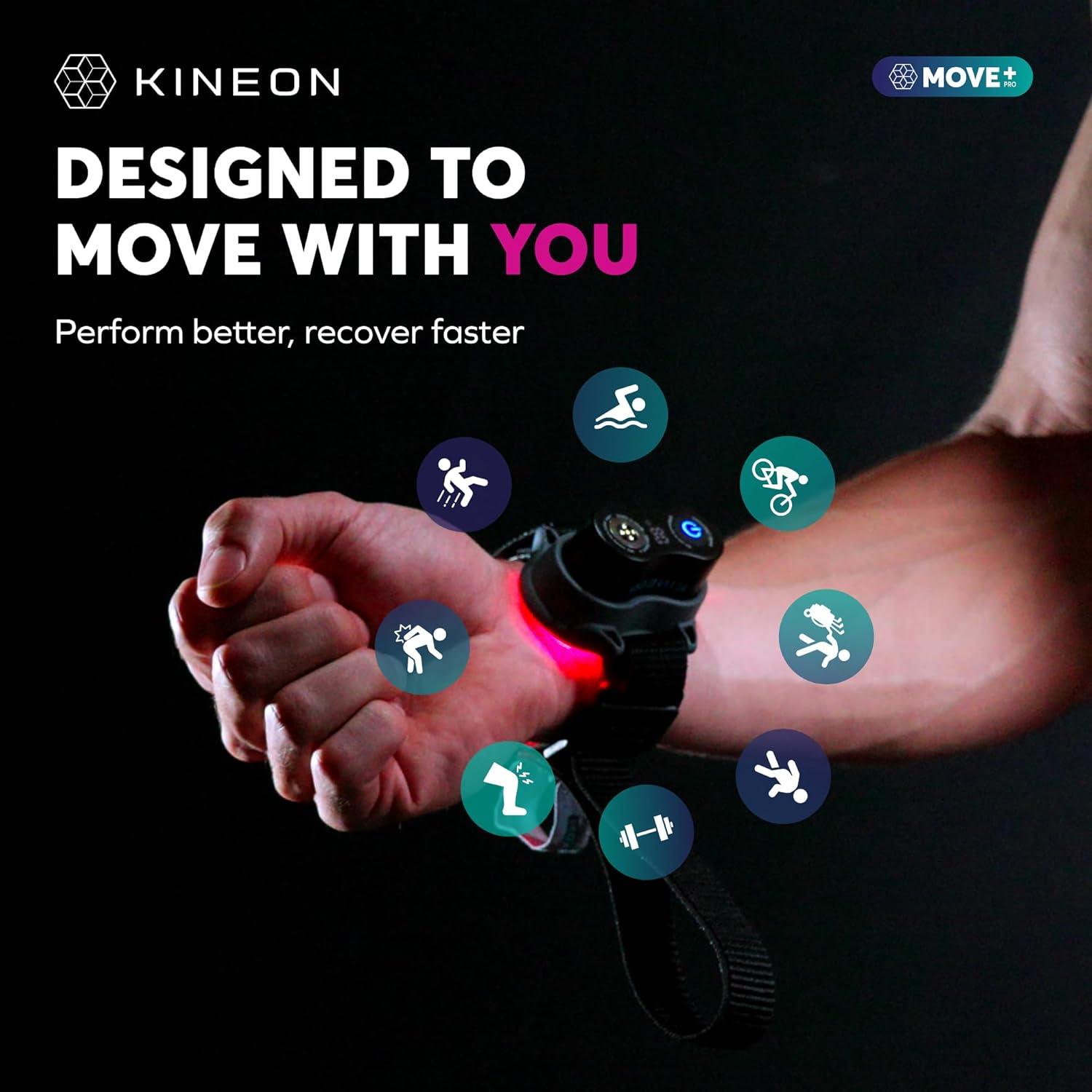 MOVE+ Pro Luz LED Roja - Portátil y Manos Libres - Bienestar