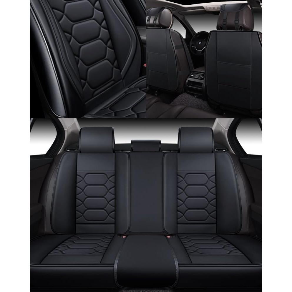 Funda de Asientos para Auto OASIS AUTO OS-004 Negra Impermeable