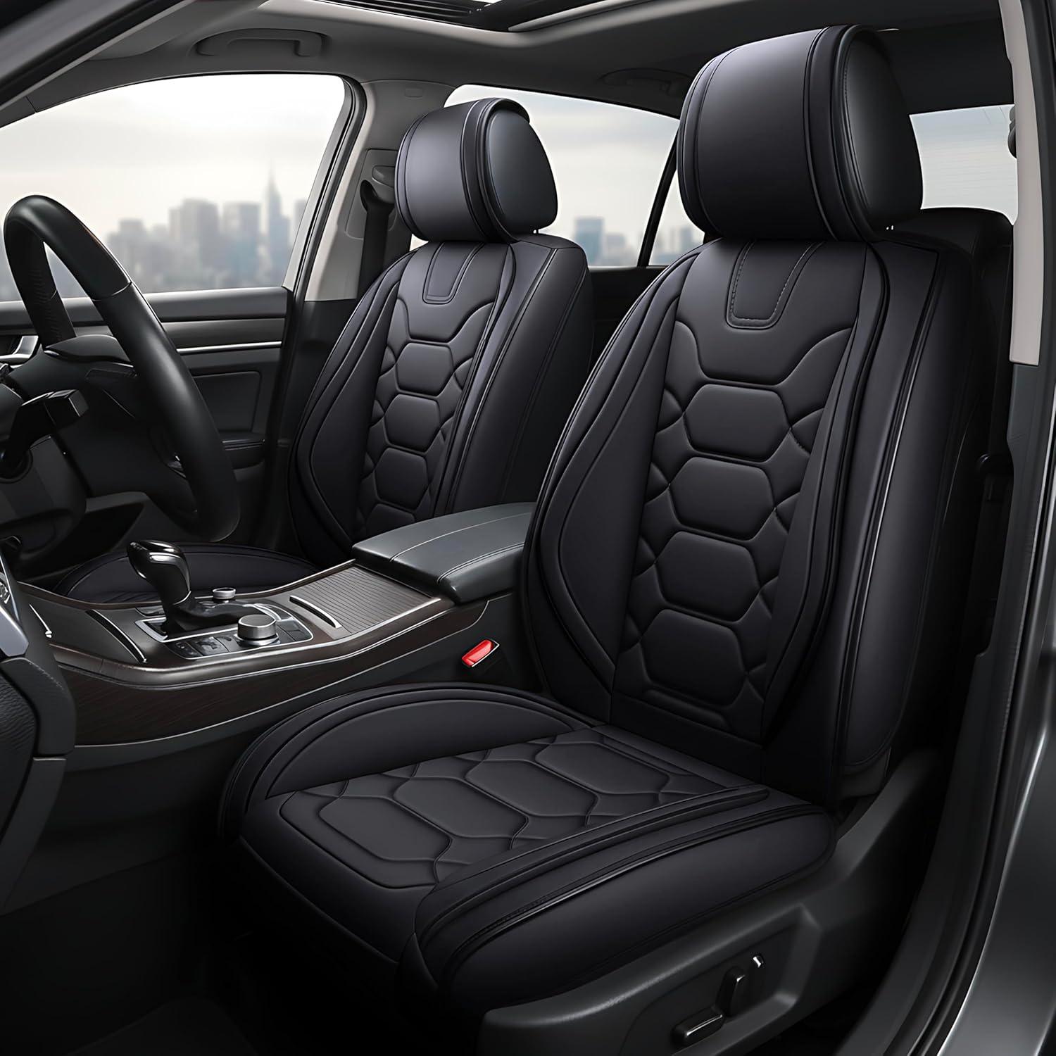 Funda de Asientos para Auto OASIS AUTO OS-004 Negra Impermeable