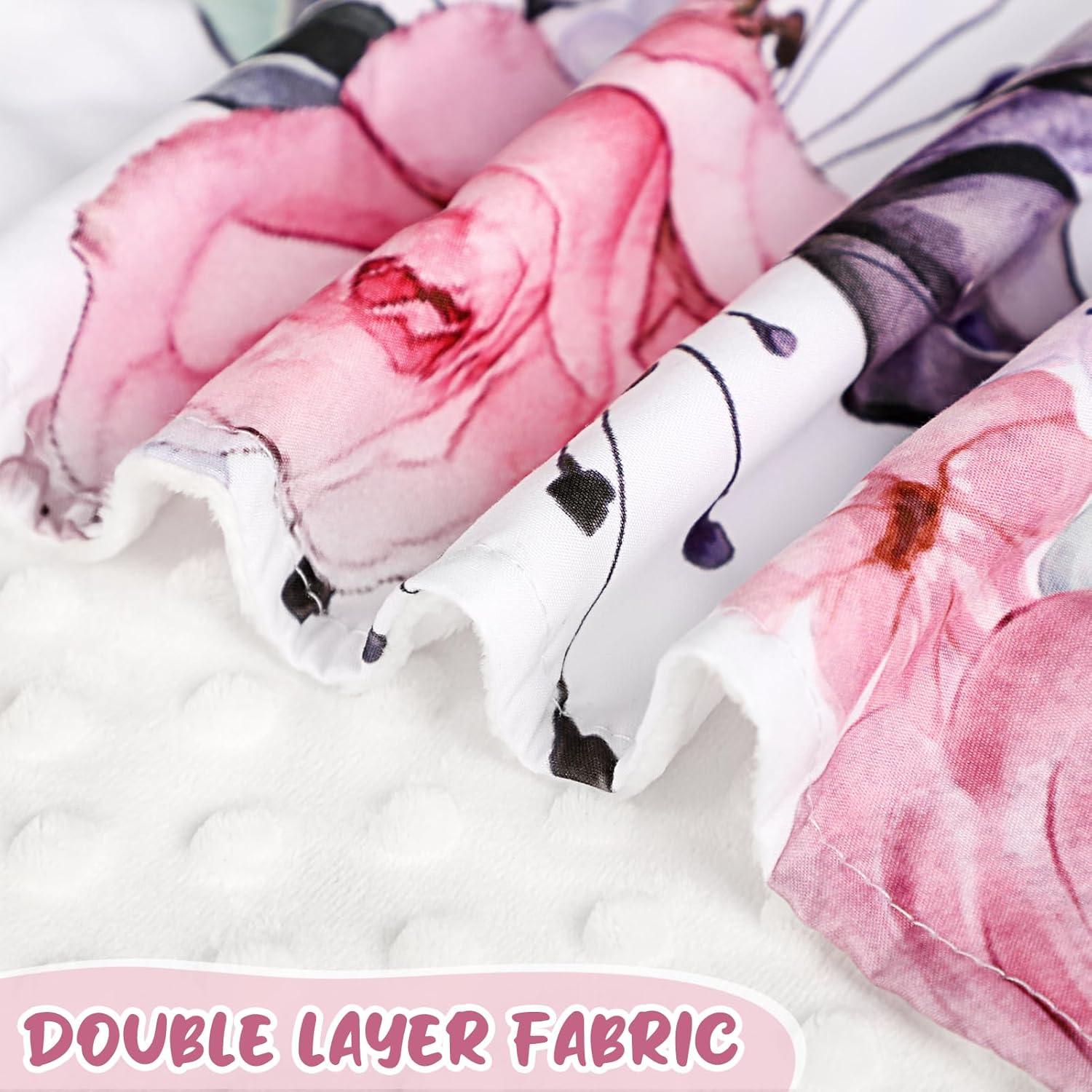 Funda para Asiento de Auto Bebé Pea Pod Rosa Floral Transpirable