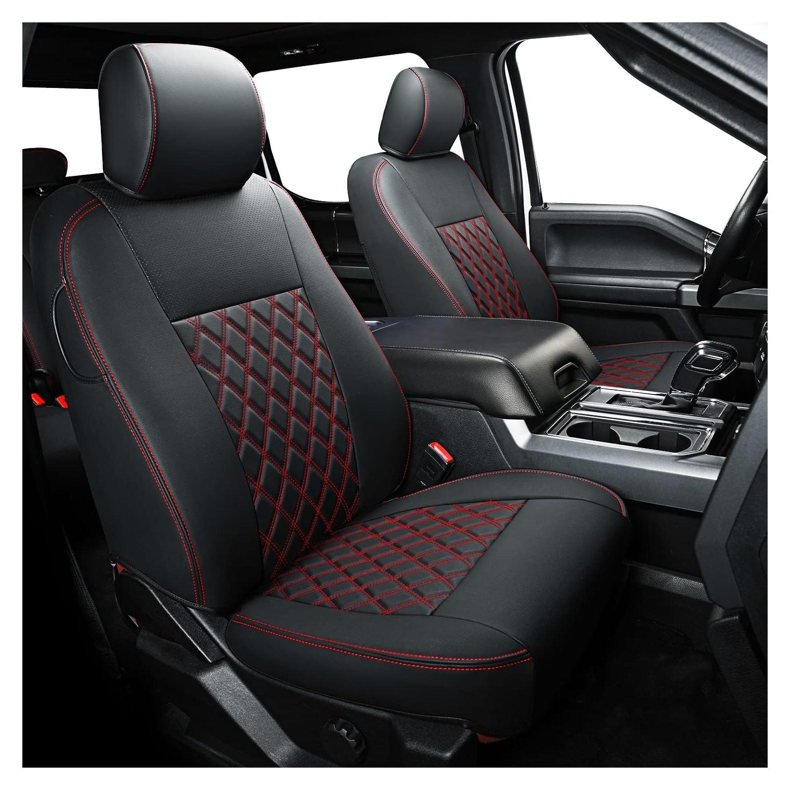 Fundas de Asiento LUCKYMAN CLUB X06-XLT para F150 2015-2025