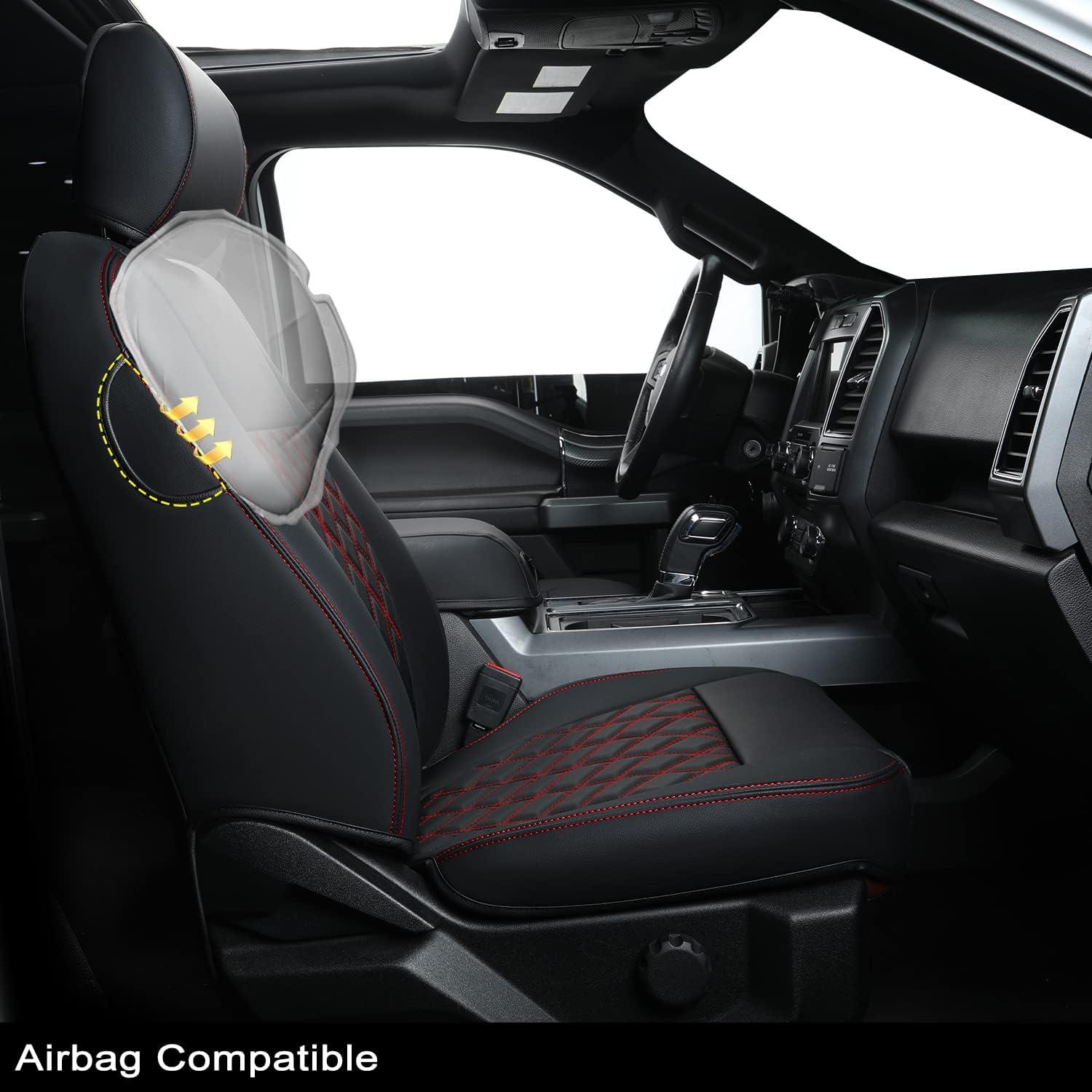 Fundas de Asiento LUCKYMAN CLUB X06-XLT para F150 2015-2025