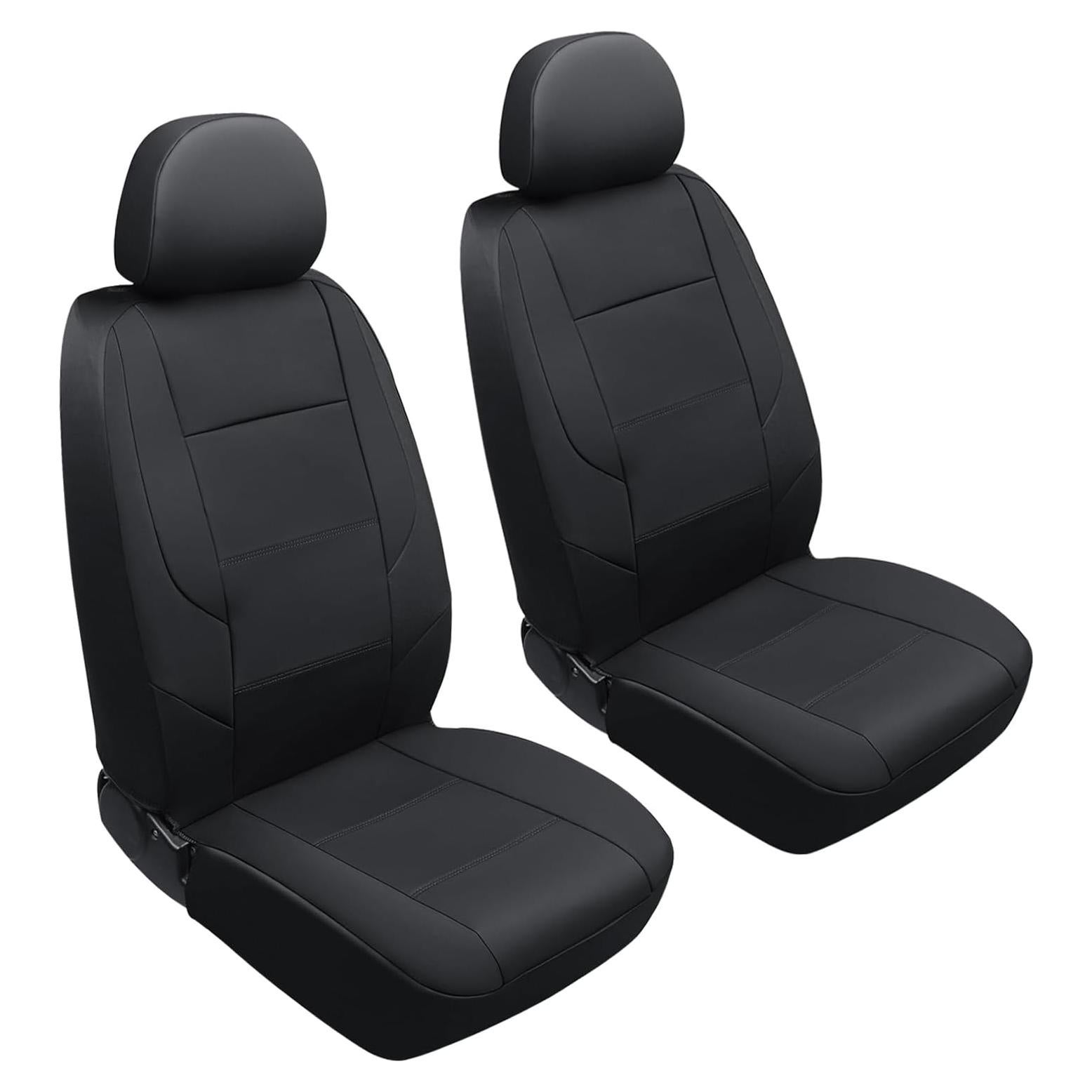 Funda de Asiento Delantero GIANT PANDA para Kia - 2-Pack Negro