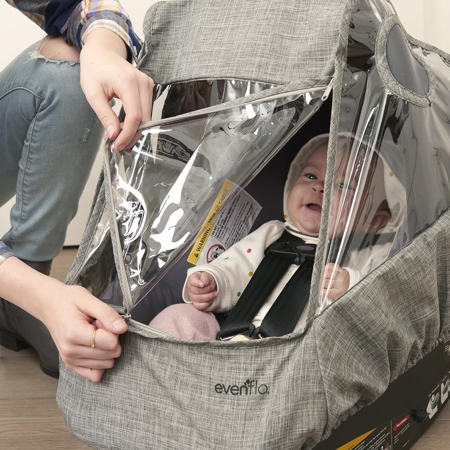 Cubierta para Asiento de Auto para Bebé Evenflo 630421 Gris