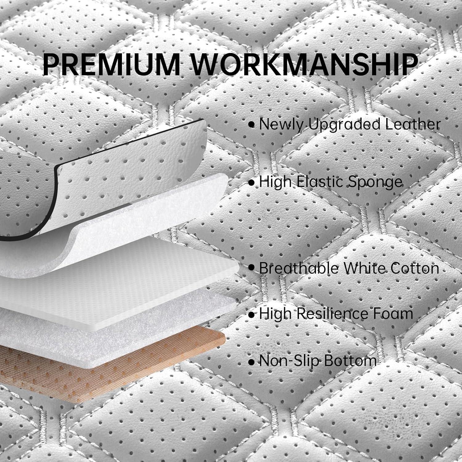 Cubiertas de Asiento de Coche Sxikin SK Cover Universal Negro Blanco