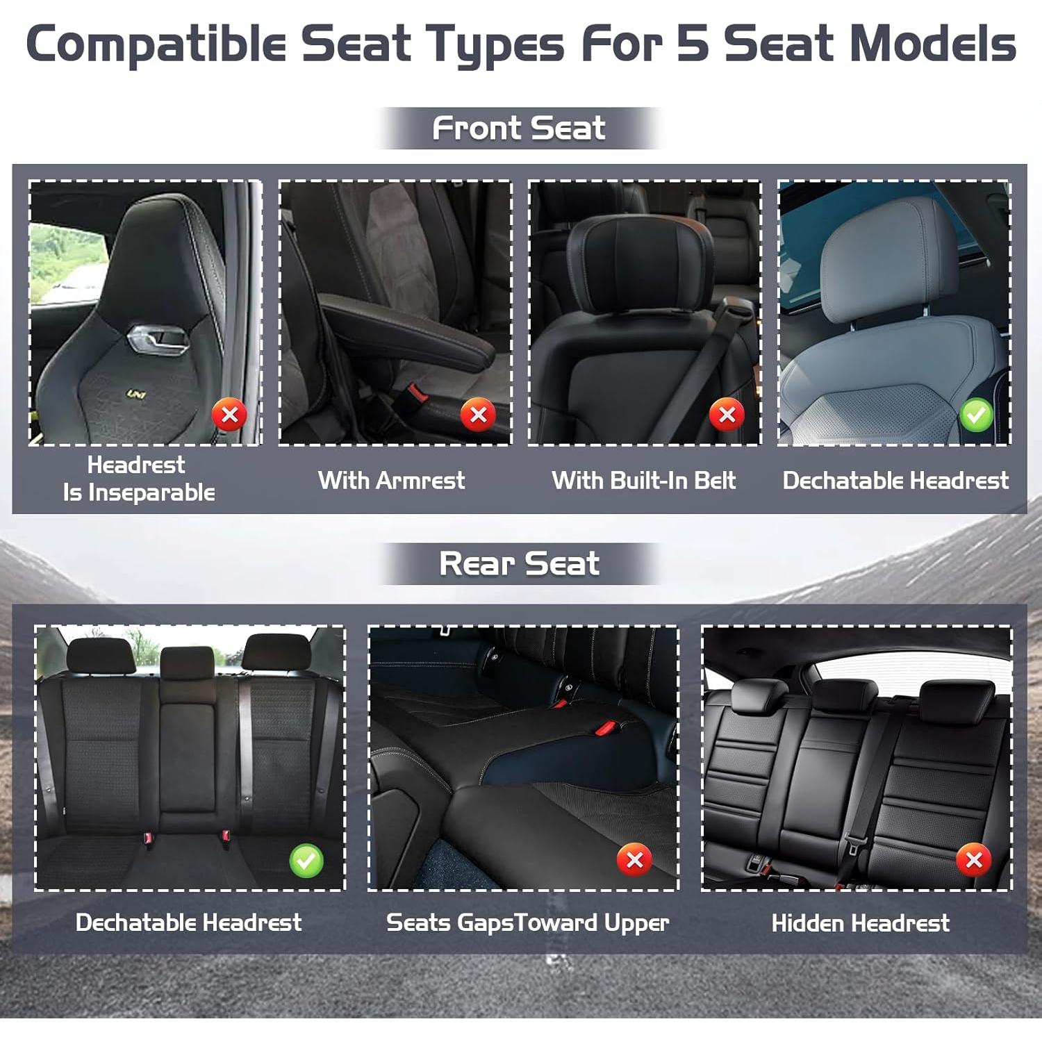 Fundas de Asiento Kia Telluride 2020-2026 Mascys Juego Completo