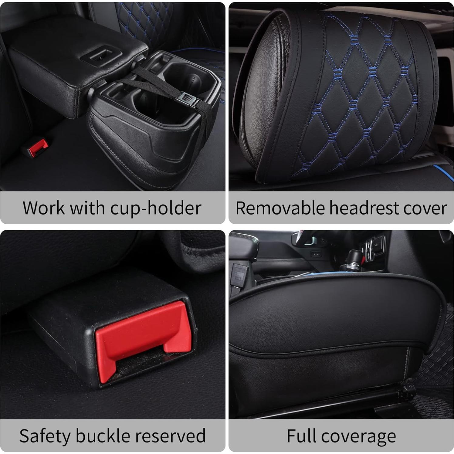 Fundas de Asiento Aierxuan Jeep Wrangler JK JL 4-Puertas 2007-2025