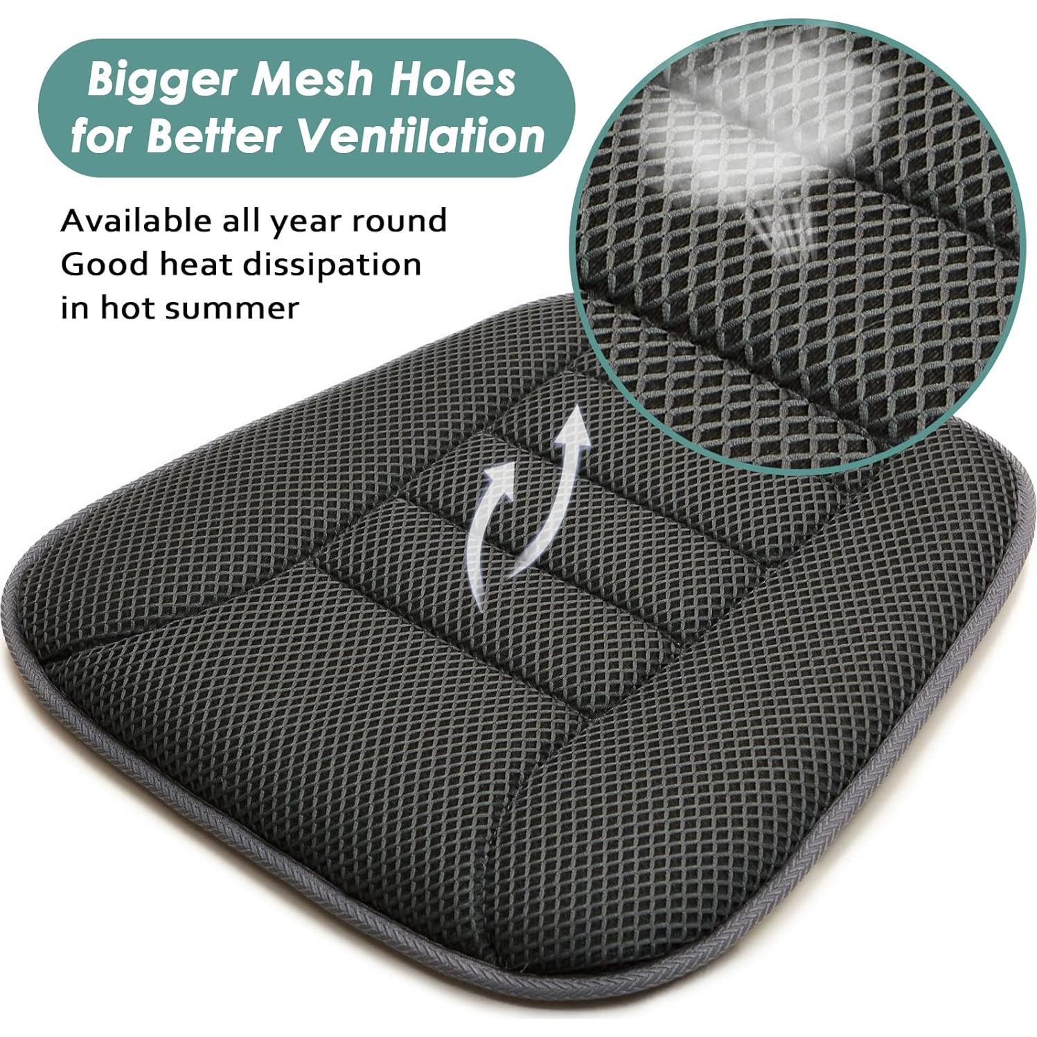 Cojín de Asiento de Coche AEROiVi 3D Transpirable Antideslizante