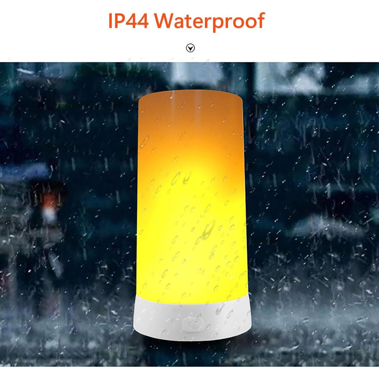 Lámpara LED Efecto Llama LOVUMMOR con Control Remoto y USB