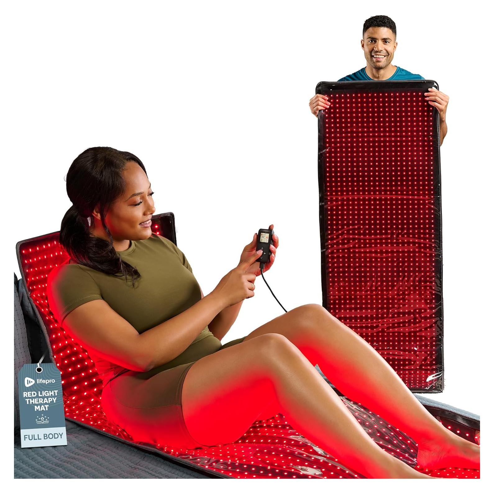 Alfombrilla de Luz Roja LifePro - Terapia Infrarroja 160x60 cm