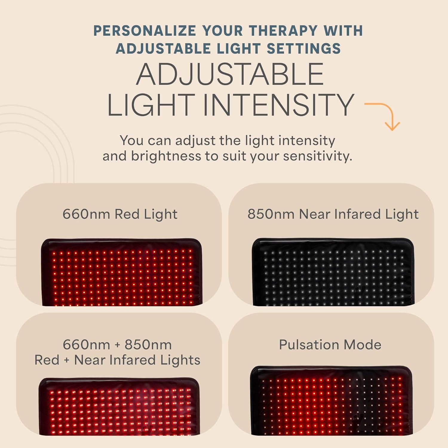 Alfombrilla de Luz Roja LifePro - Terapia Infrarroja 160x60 cm