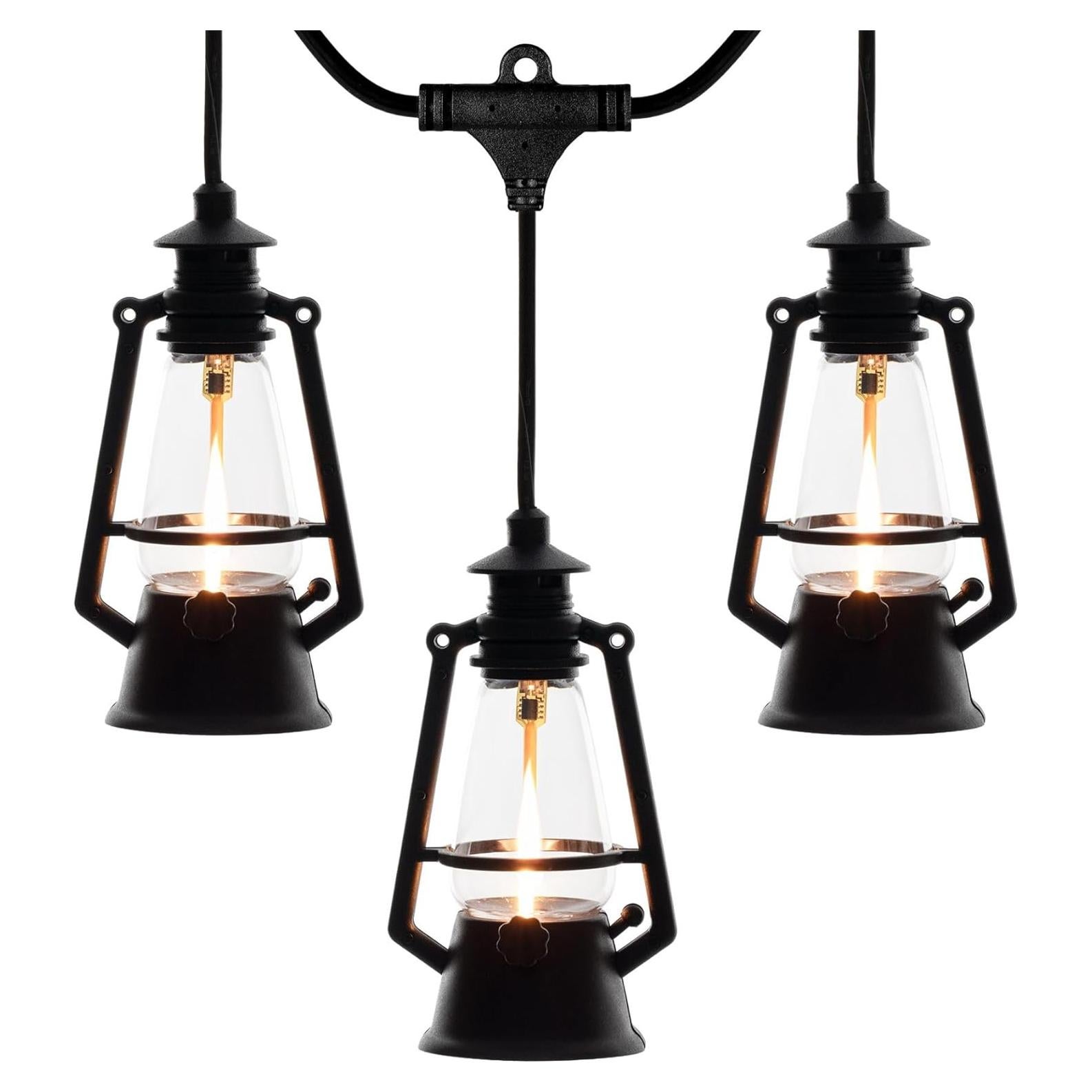 Juego de Luces LED Parpadeantes Festive Living 10 Bombillas 6.1m