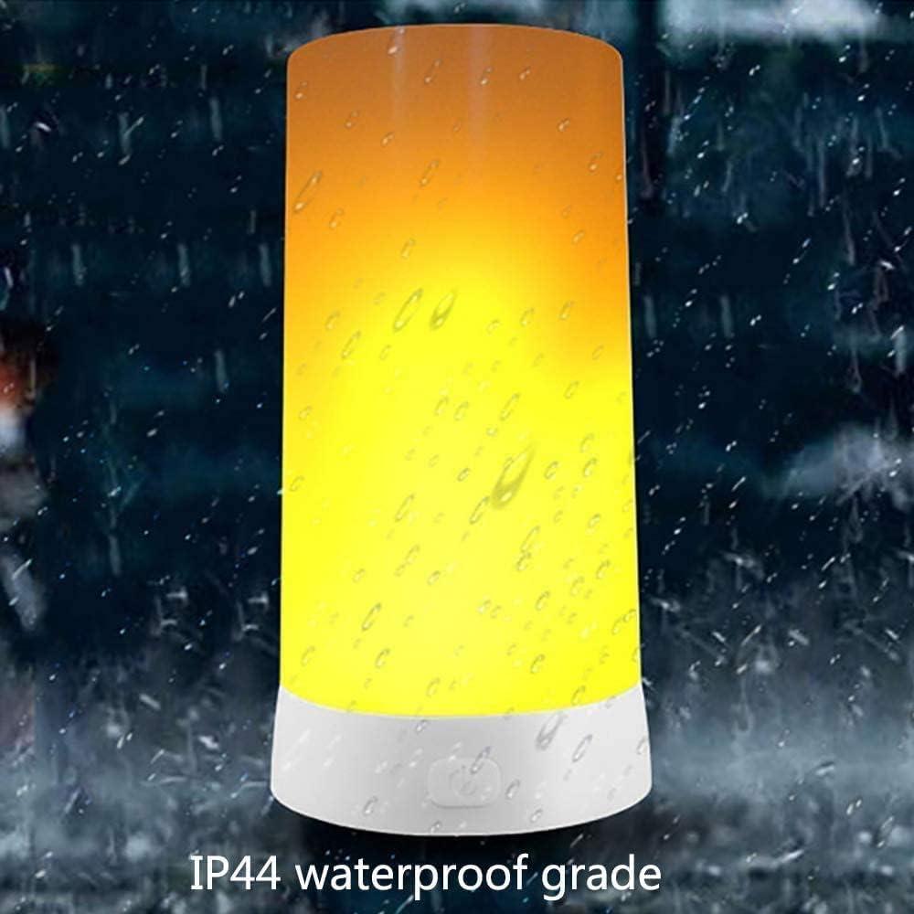 Lámpara LED Efecto Llama Bolanwich, Recargable USB, 4 Modos