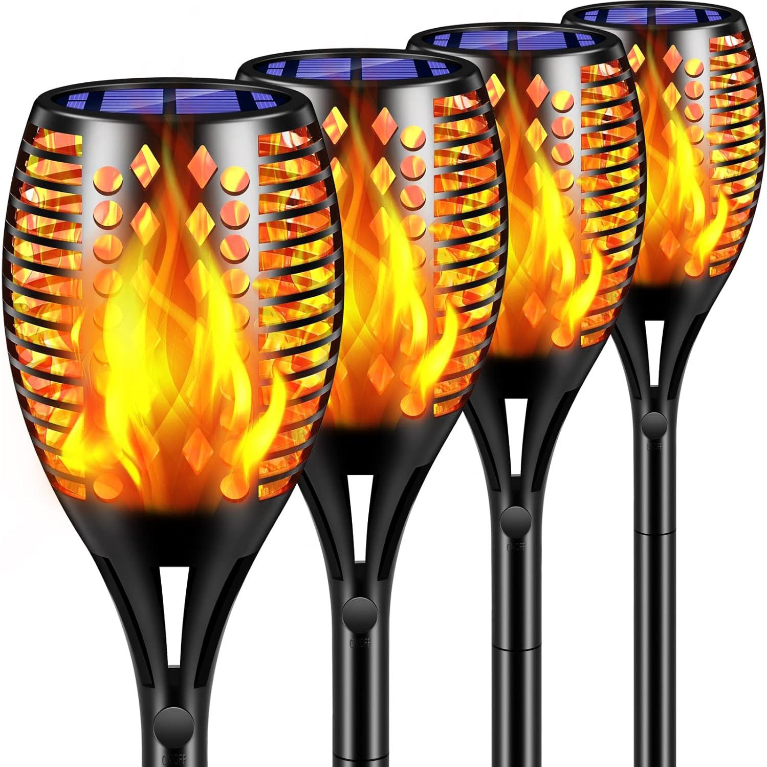 Luces Solares para Exteriores TomCare 6 Piezas LED IP65