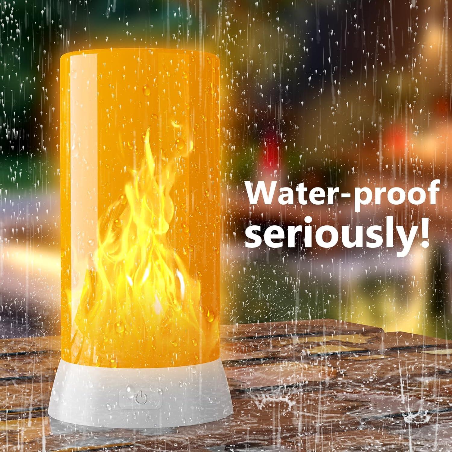 Luz de Llama LED Recargable DI MORE con Control Remoto