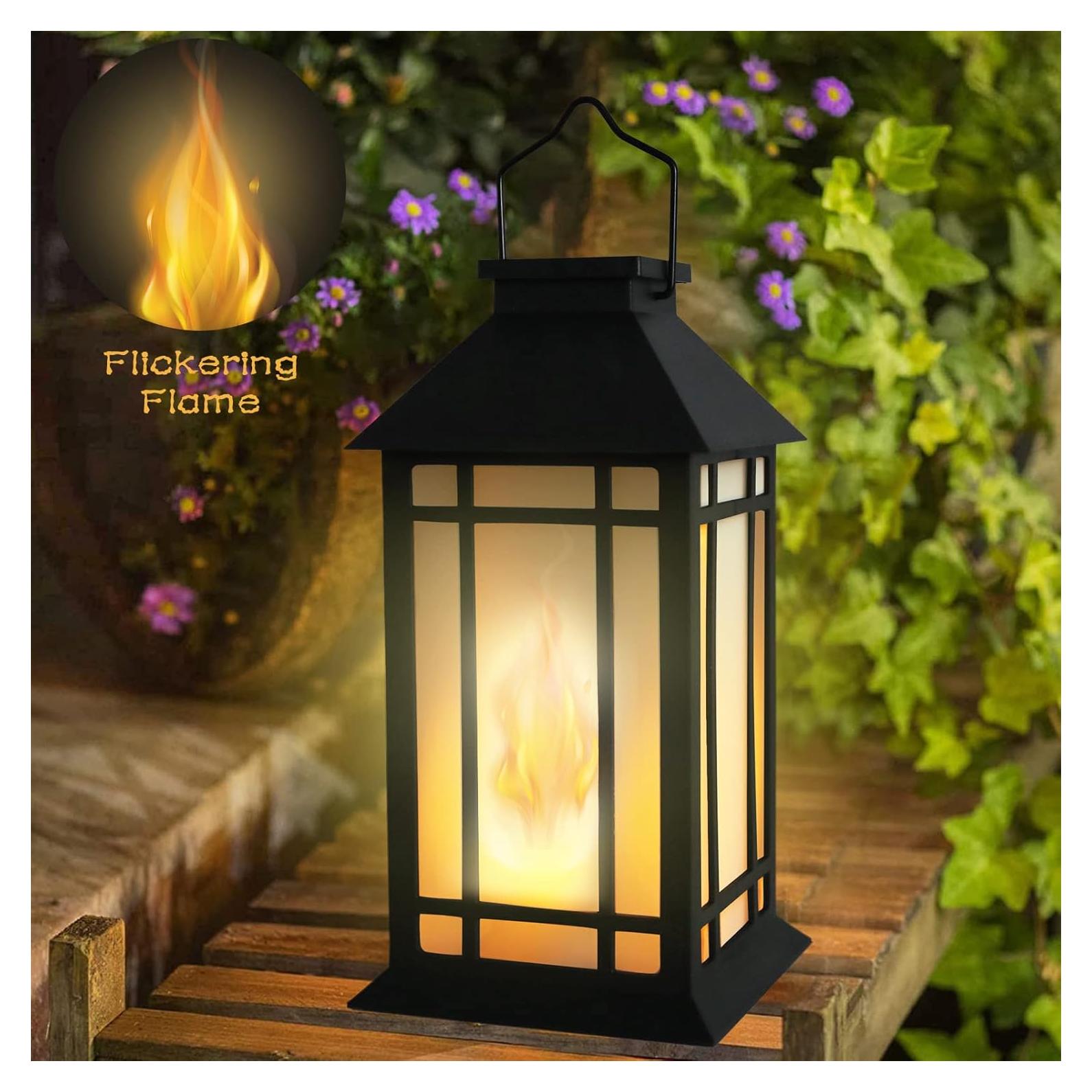 Linterna Solar Exterior Wonder Solar 27.9cm LED Vintage Impermeable