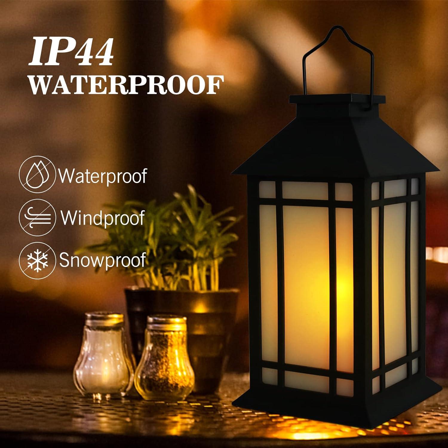 Linterna Solar Exterior Wonder Solar 27.9cm LED Vintage Impermeable