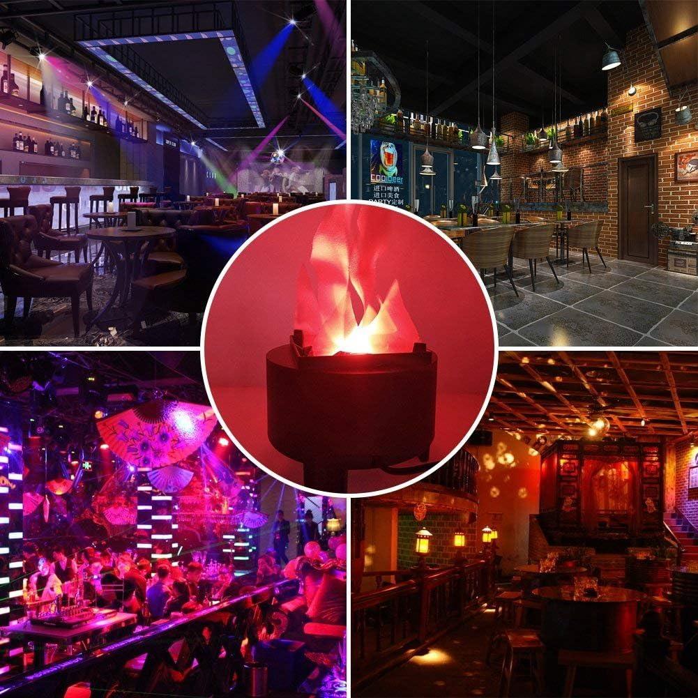 Luz de Llama LED Giveme5 3D Efecto Fuego 10cm para Decoración