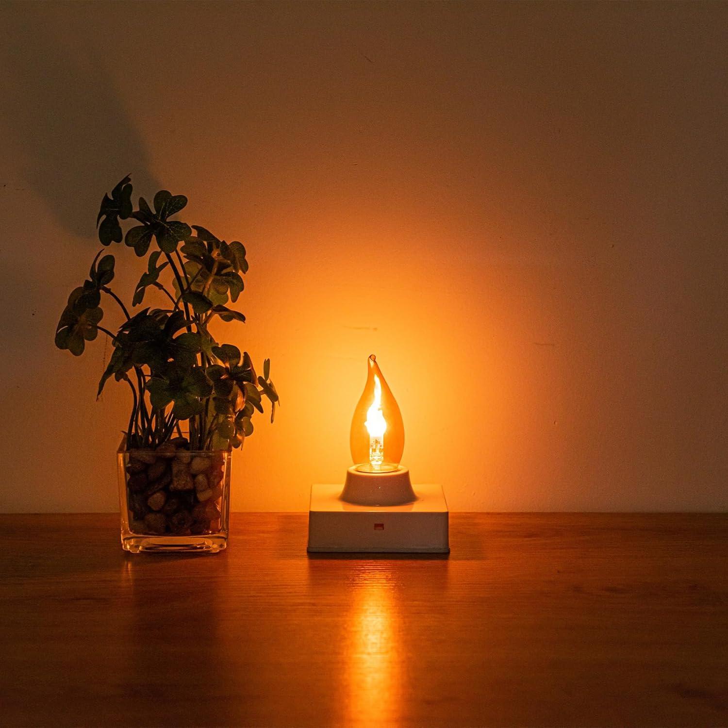 Bombilla LED E26 Efecto Llama Parpadeante Sunaiony - 2 Modos