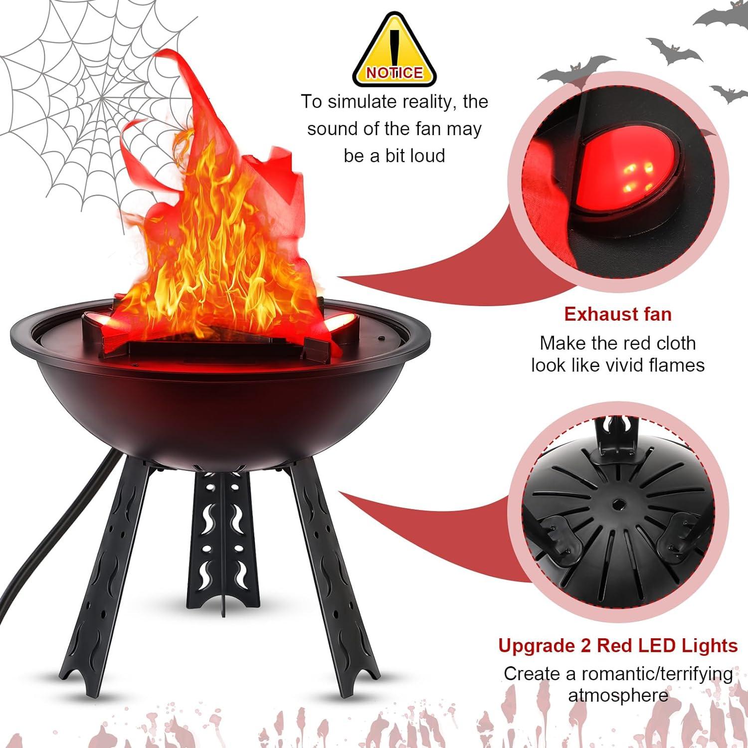 Lámpara de Efecto Llama Falsa LED 3D Globalstore 25cm