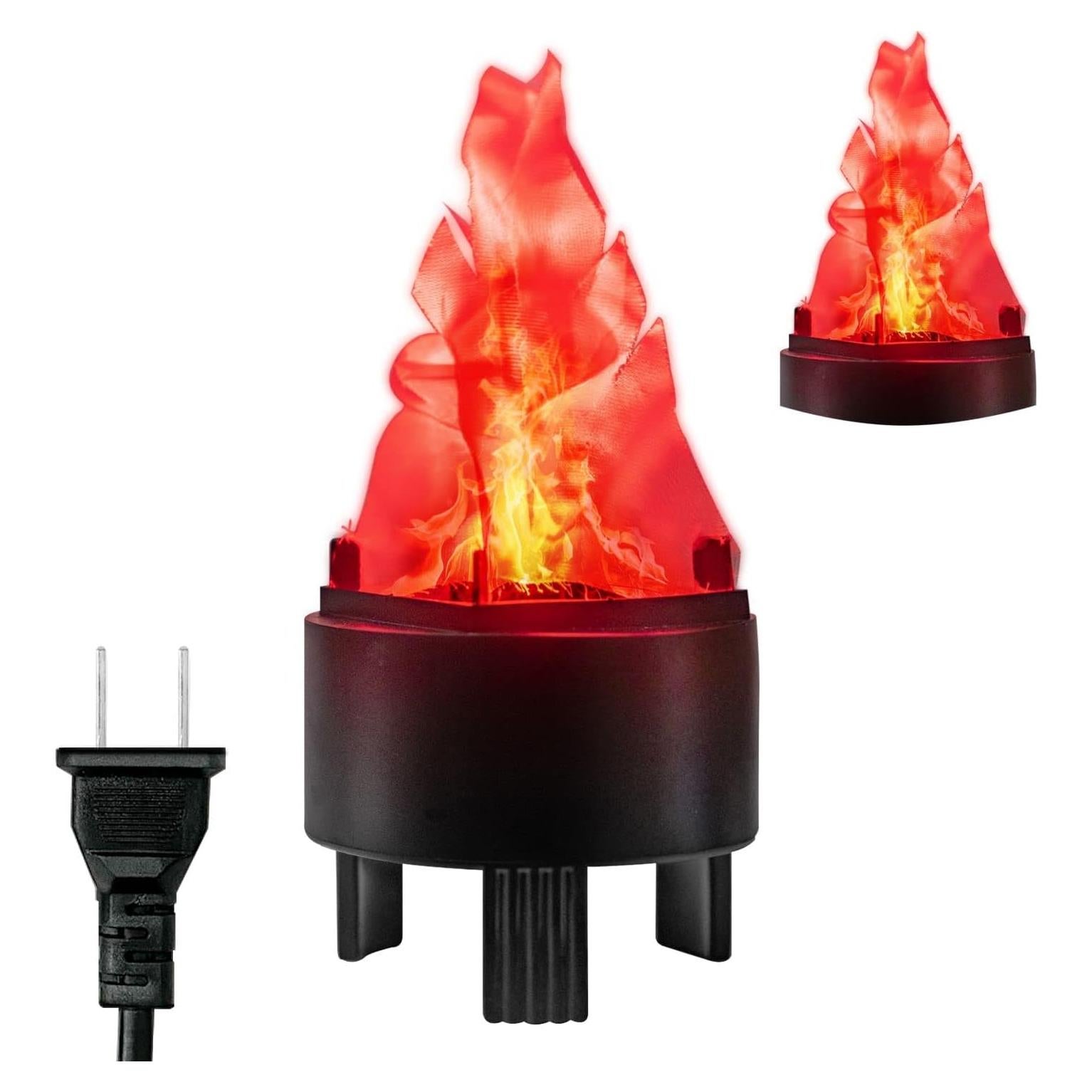 Lámpara de Llama LED 3D WVIOUOPU - Efecto Fuego Simulado