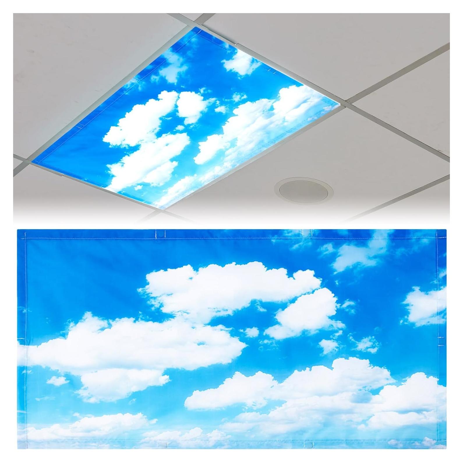 Cubierta de Luz Fluorescente Patelai 1.22 x 0.61 m Cielo Azul