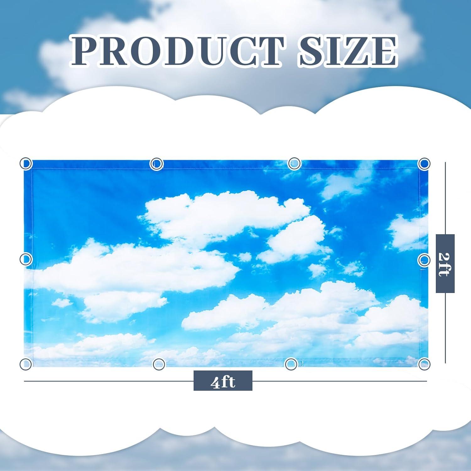 Cubierta de Luz Fluorescente Patelai 1.22 x 0.61 m Cielo Azul