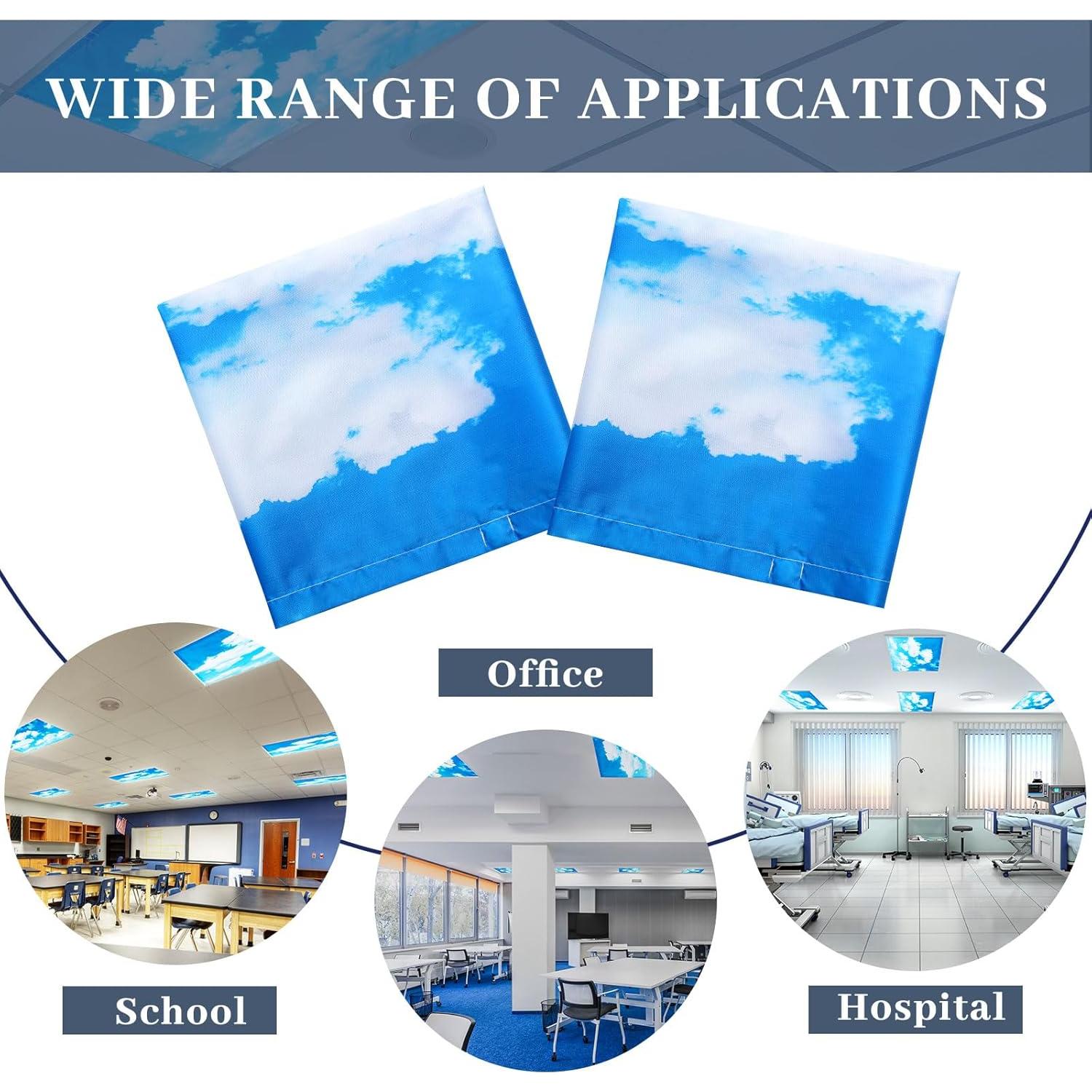 Cubierta de Luz Fluorescente Patelai 1.22 x 0.61 m Cielo Azul