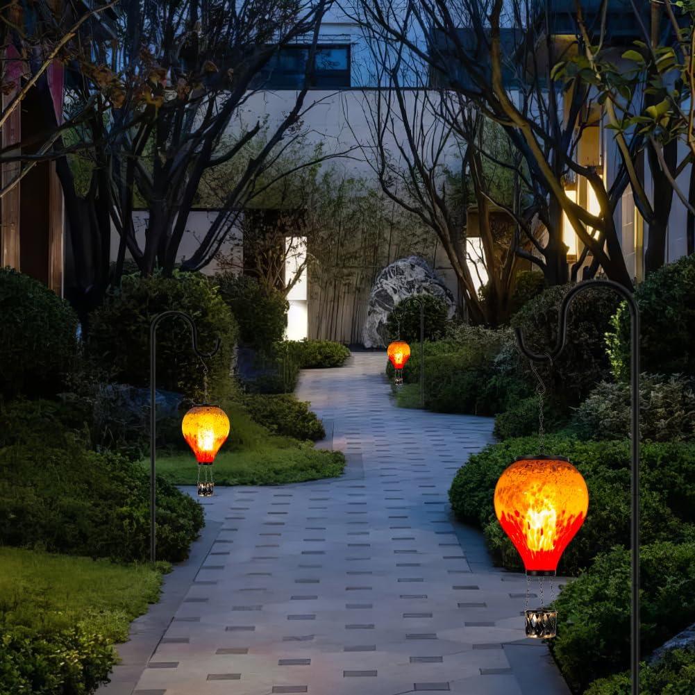 Linterna Solar de Globo Aerostático Starsoul 41.91cm Colgante