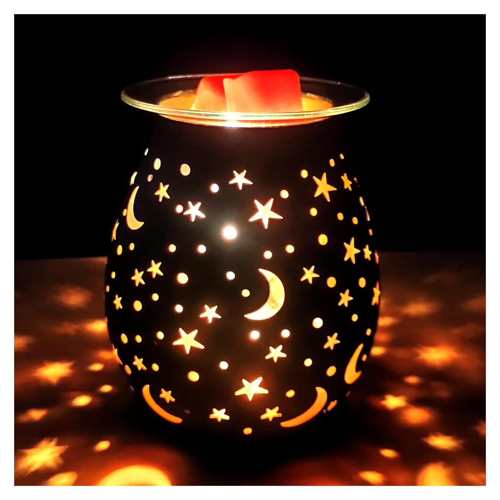 Calentador de cera aromática WNP eléctrico negro 3D