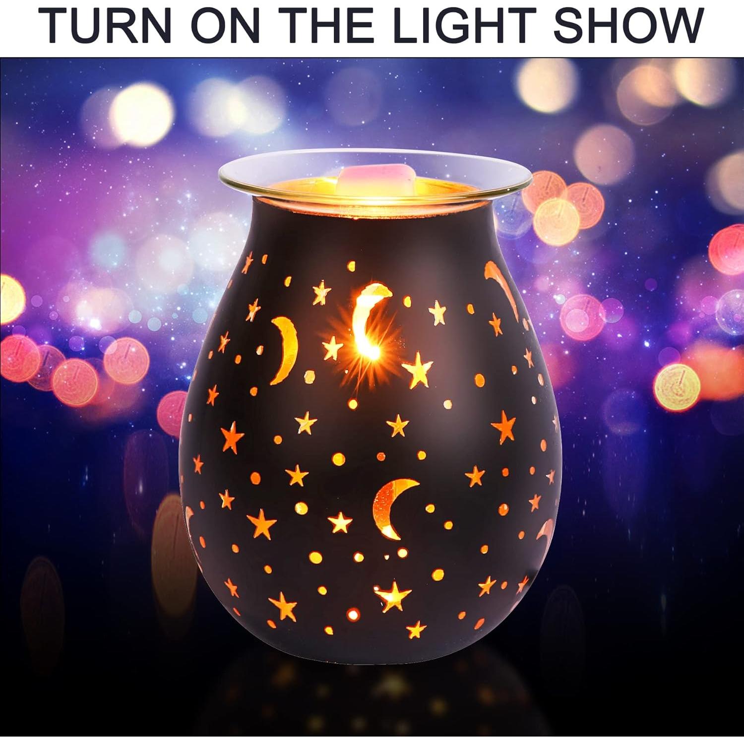 Calentador de cera aromática WNP eléctrico negro 3D