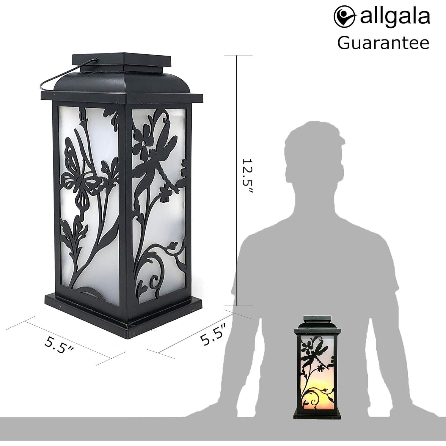 Lámpara LED de Efecto Llama Allgala - Mariposa y Libélula