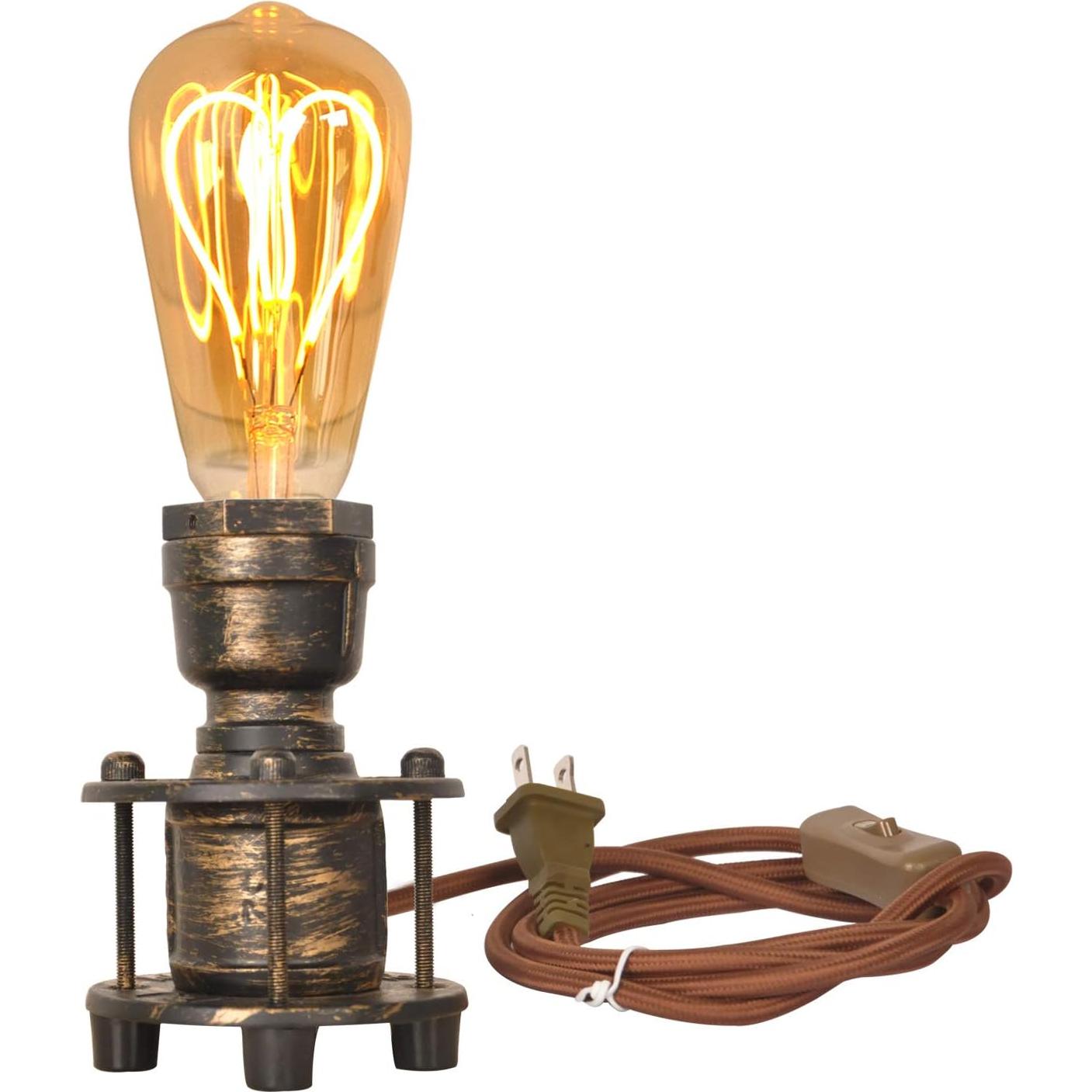 Base de Lámpara de Mesa Vintage JUNOLUX E26 Latón 13.2cm