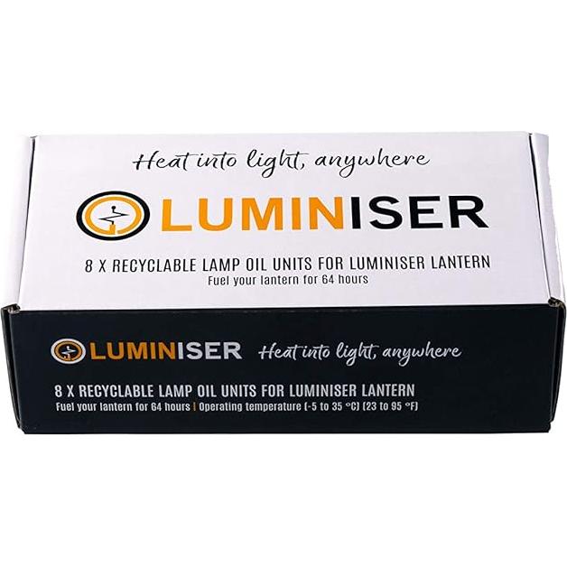 Lámpara de Aceite LED Hajoyful con Generador Termoeléctrico