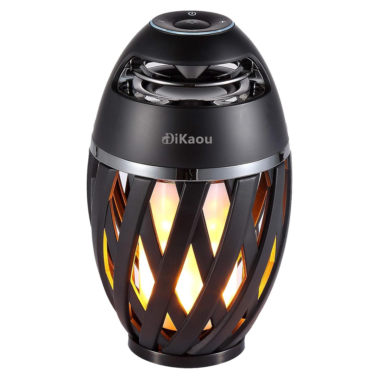 Lámpara de Mesa Exterior DiKaou Llama LED con Altavoz Bluetooth