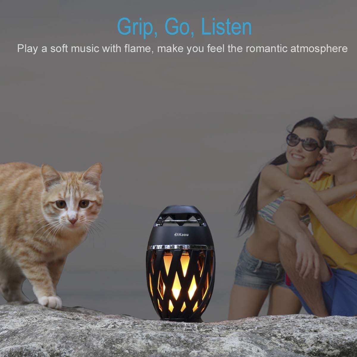 Lámpara de Mesa Exterior DiKaou Llama LED con Altavoz Bluetooth