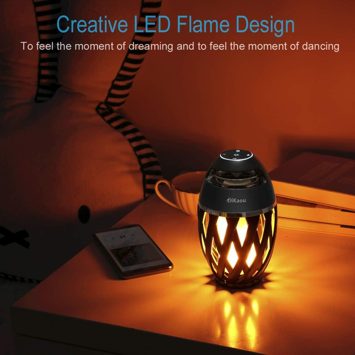 Lámpara de Mesa Exterior DiKaou Llama LED con Altavoz Bluetooth