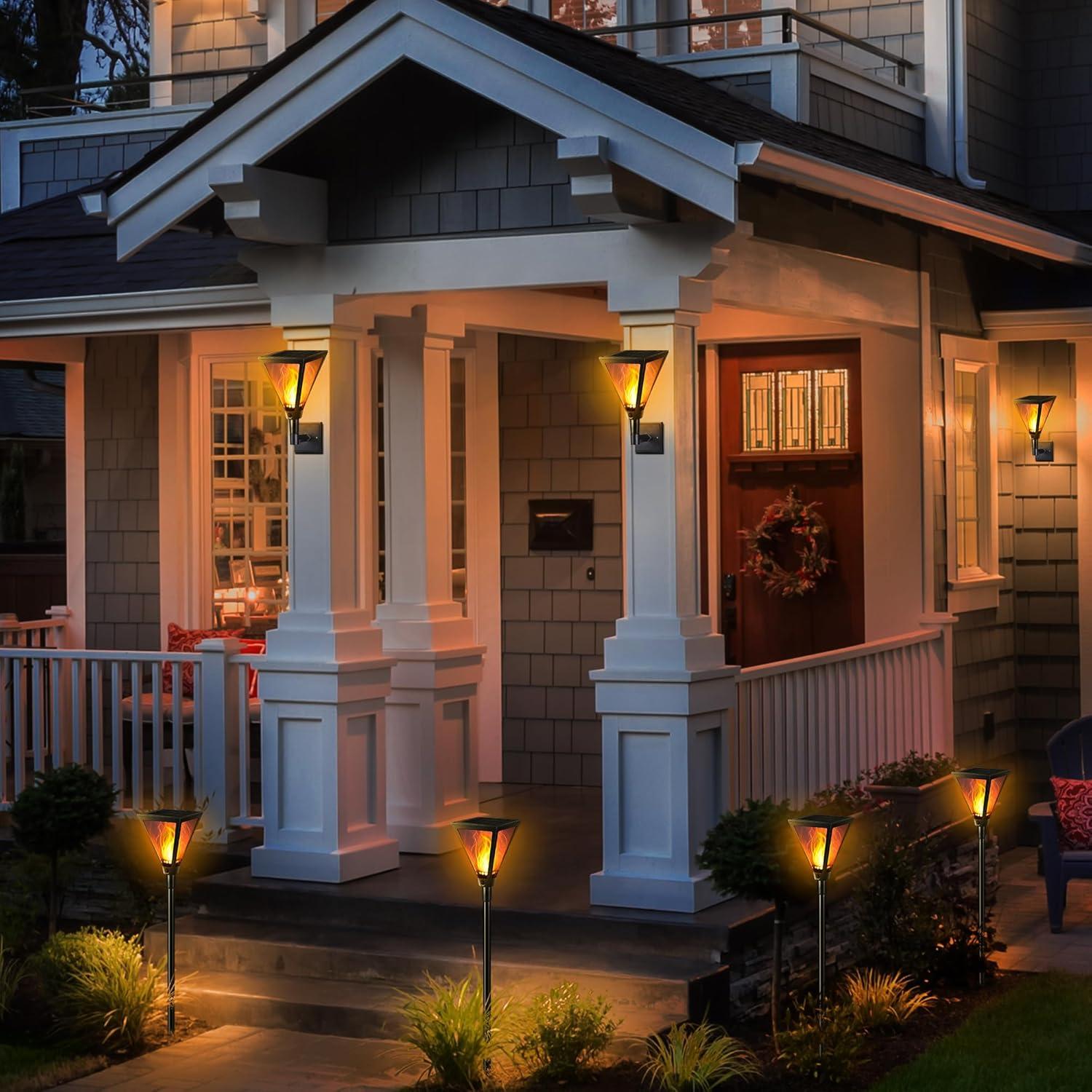 Linternas de Antorcha Solar iBaycon 71 cm 2 Pack IP65