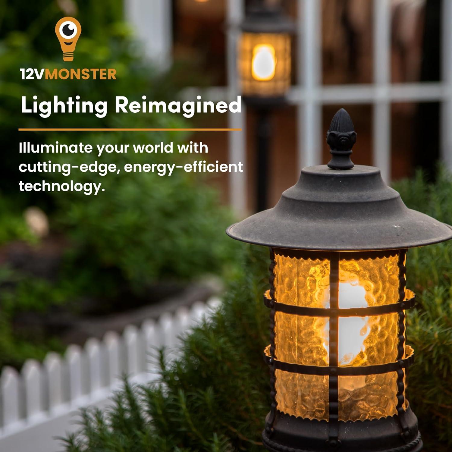 Bombilla G4 JC 12Vmonster Efecto Fuego 2.5W 1300K