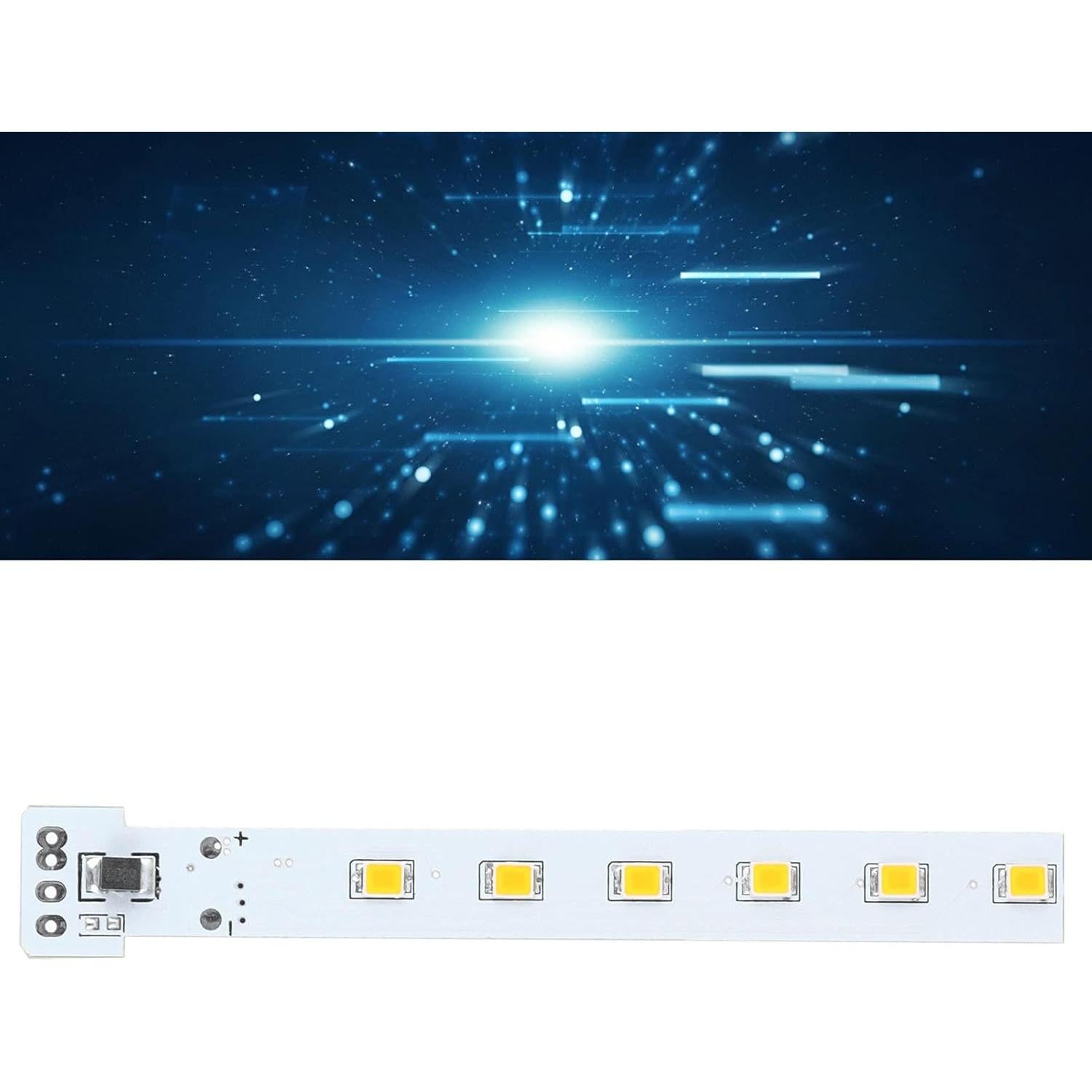 Placa de Circuito de Luz de Llama Solar LiebeWH 1.2V 12 LEDs