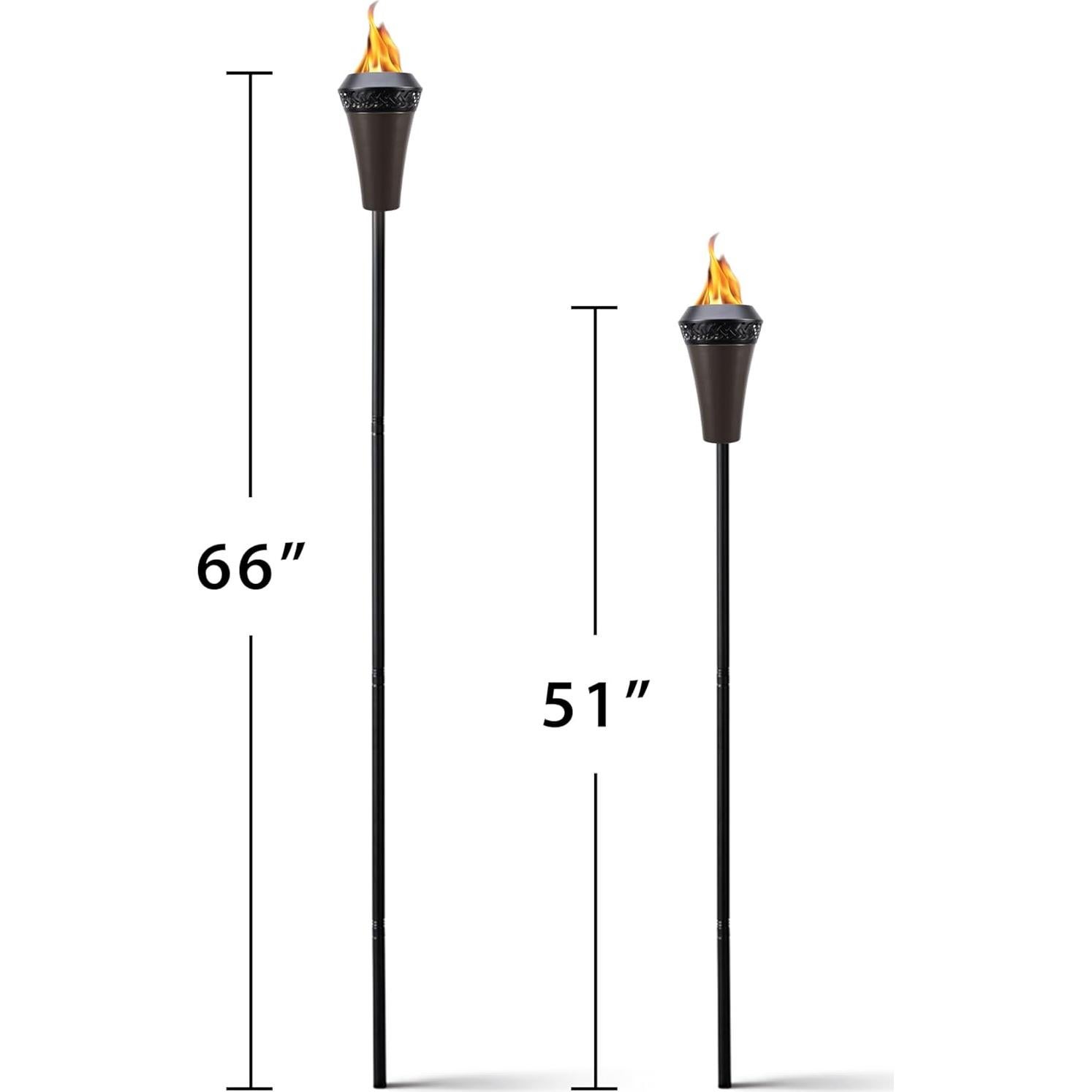 Antorcha Exterior TIKI Island King 165 cm Resistente al Viento