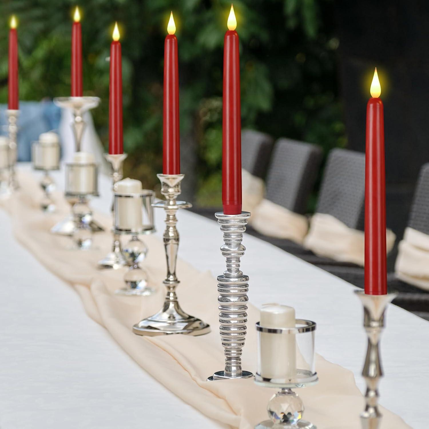 Vela LED Sin Llama Shenzhenshi 23.4 cm Control Remoto Paquete de 3