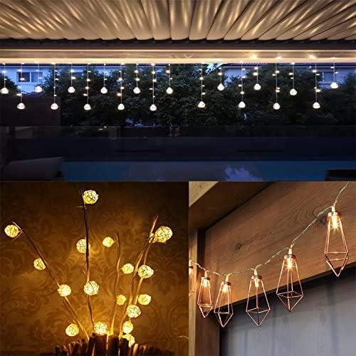 Bombillas LED C7 Genixgreen 25 Pzas E12 0.5W Luz Cálida