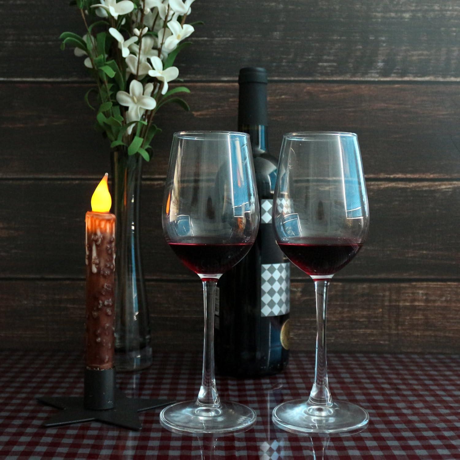 Velas Taper LED CVHOMEDECO 17.1 cm Sin Llama 3 PZS Café