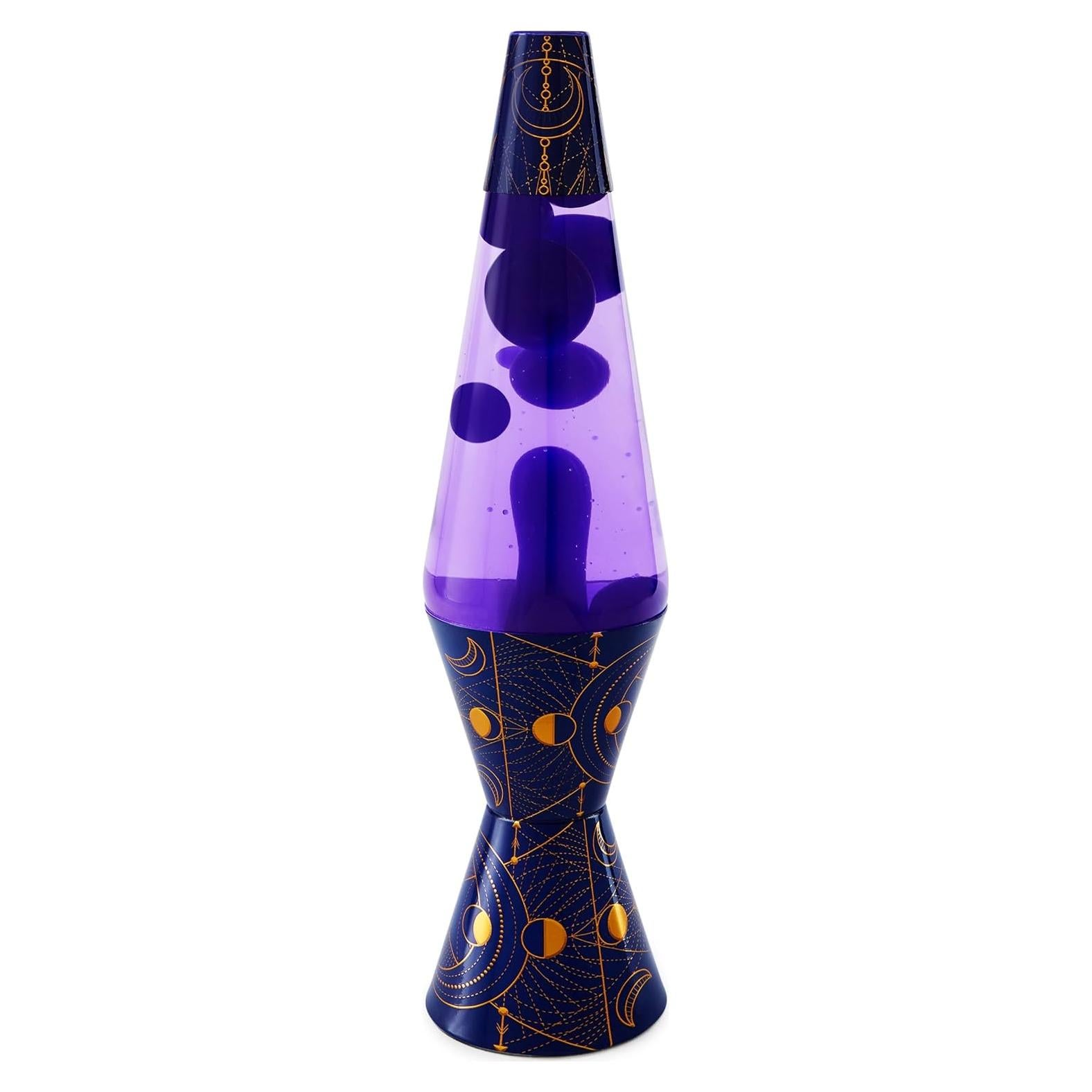 Lámpara de Lava Spencer Gifts 36.8 cm Púrpura Fases Lunares