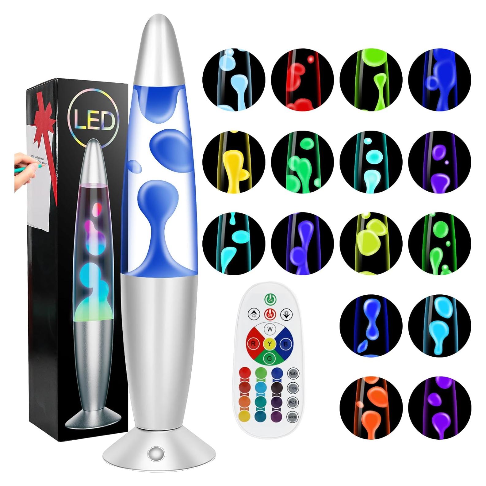 Lámpara de Movimiento Líquido LED RGB Besight 34.3cm Control Remoto